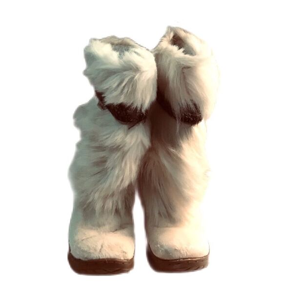BearPaw goat hair shearling lined boots - Picture 1 of 11